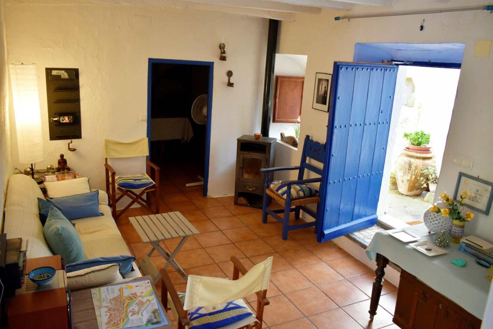 فيلا La Casita Azul - Casa Tipica Andaluza Albunol المظهر الخارجي الصورة